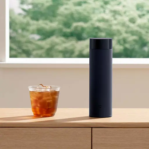 Термос Xiaomi MiJia Thermal Cup 500 мл Black (MJBWB01PL) - фото 6