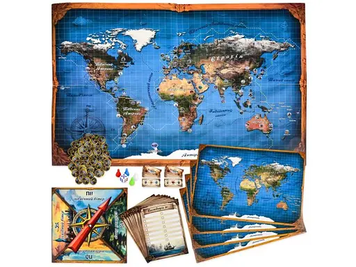 Настольная игра Strateg Вокруг света - фото 2