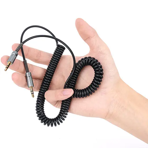 Аудіо кабель Aux Hoco UPA31 Cindy spring (3m) Black - фото 5