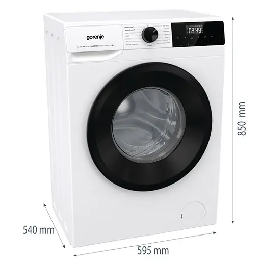 Стиральная машина Gorenje W1NHPI84AS/UA автоматическая (WFLP8014EVM) (7068488) - фото 4