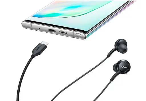 Навушники AKG EO-IC100 Type-C Earphones для Samsung S20 чорні - фото 4