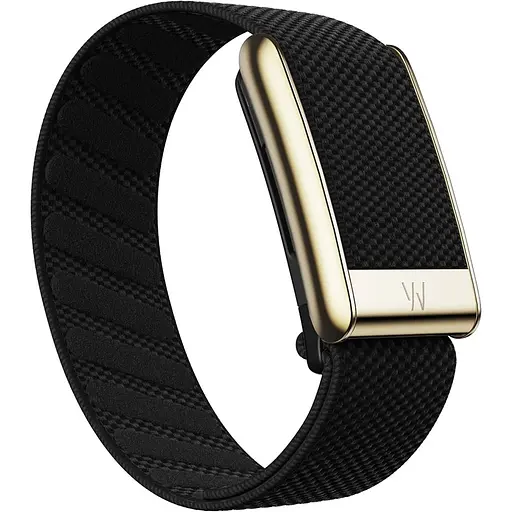 Ремешок SuperKnit Luxe для Whoop MG Life Obsidian with Gold [152598]