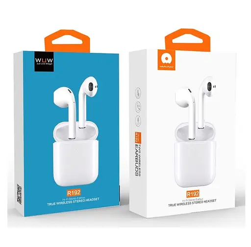 Беспроводные наушники WUW-R192, BT5.0, TWS, 30mAh, 150mAh, 3h, white - фото 2