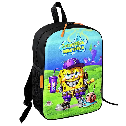 Рюкзак школьный детский Губка Боб 36х27 см подростковый для мальчика, девочки (4039)