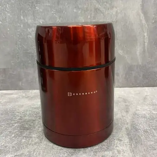 Термос пищевой Edenberg EB 3510 из нержавеющей стали 1 л красный - фото 2
