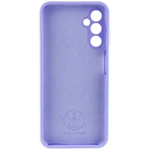 Чохол Silicone Cover Lakshmi Full Camera (AAA) для Samsung Galaxy A24 4G Бузковий / Dasheen - фото 3