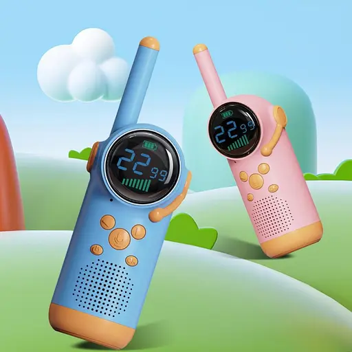Рация DK Kids Walkie Talkie Rocket D22 Blue+Pink [136242] - фото 11