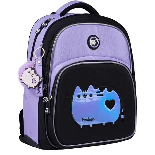 Рюкзак шкільний напівкаркасний Yes Pusheen Shiny S-91