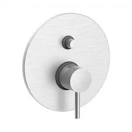 Смеситель для душа Paffoni Stick steel SK015ST, Нержавеющая сталь - фото 1