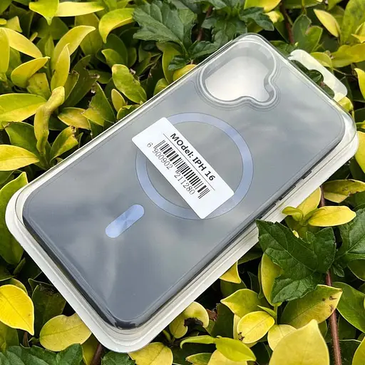 Шкіряний чохол Epik SnapCase with MagSafe для Apple iPhone 16, 6.1 Dark Blue - фото 2