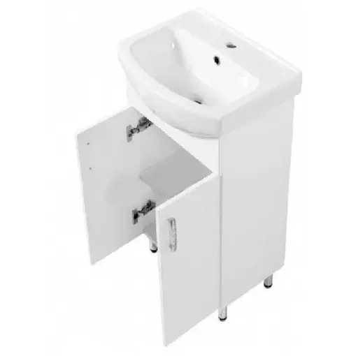 Тумба ПіК Корфу Т1 + раковина Cersanit Cersania 60 см Білий 30412 - фото 3