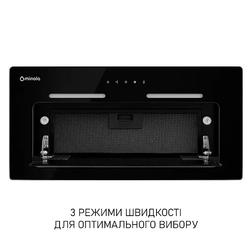 Вытяжка полновстраиваемая Minola HBI 6473 BL GLASS 800 LED Line - фото 3