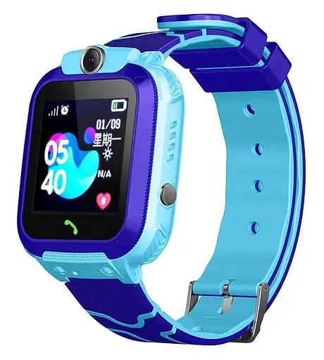 Детские смарт-часы Smart Watch Kids XO-H100 с камерой и GPS синий - фото 9