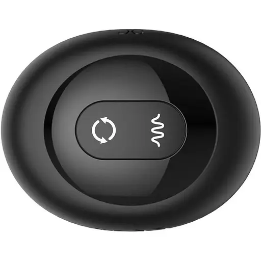 Анальна пробка Nexus Tornado Remote Control Rotating Butt Plug Black - фото 3