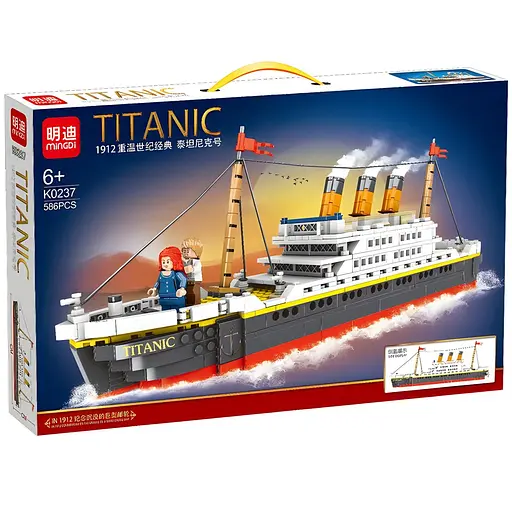 Конструктор Mingdi корабель Titanic на 586 деталей (1E-K0237) - фото 4