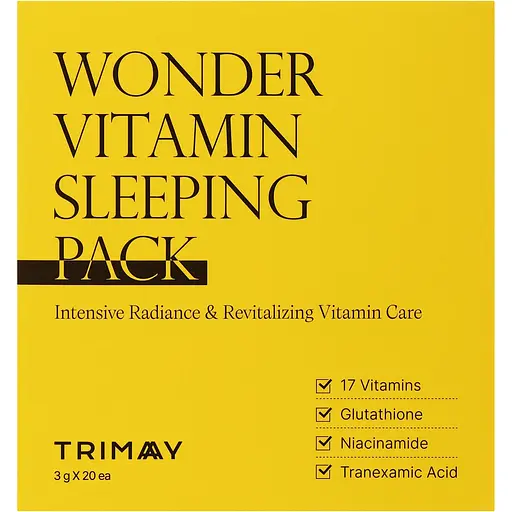Маска для обличчя Trimay Wonder Vitamin нічна 3 г х 20 шт.
