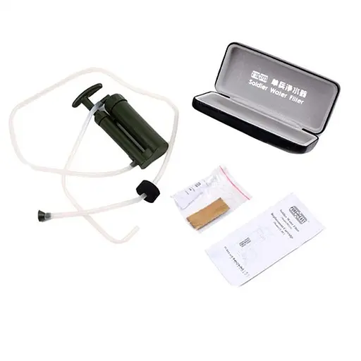 Похідний фільтр для води Gymtop SWF-2000, туристичний, армійський (100141) - фото 4