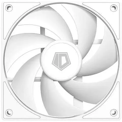 Вентилятор 120 мм ID-Cooling AF-125-W білий 120x120x25 мм 500-2000 об/хв <29.85 дБ 4-pin (PWM) 78.25CFM гідравлічний - фото 1