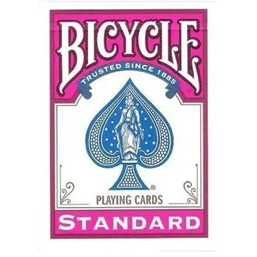 Карты игральные United States Playing Card Company Bicycle Rider Back Fuchsia deck (BBF001) - фото 1