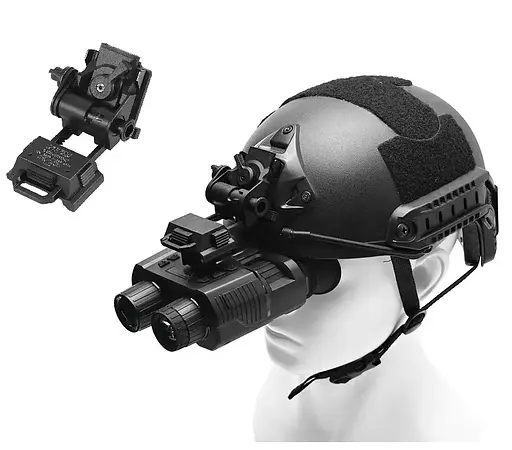 Бинокуляр (прибор) ночного видения NV8000 + крепление Wilcox L4G24 (металлическое) на шлем
