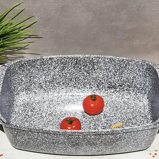 Утятница овальная с крышкой 4.5 л и гранитным покрытием Edenberg EB-8007 для индукционной плиты - фото 5