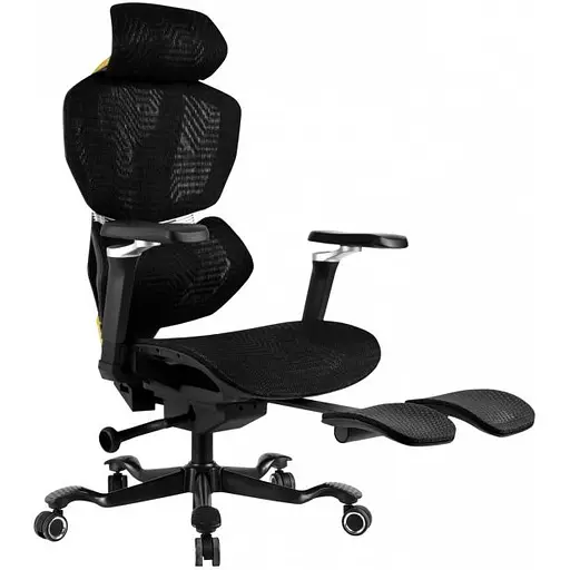 Геймерское кресло GT Racer (X-7001 Black/Yellow) - фото 5