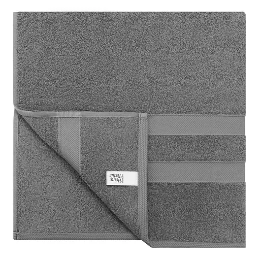 Набір рушників махрових Ardesto Splendid 50х90 см 70х140 см 2 шт. 100% бавовна сірий (ART2359GR)  - фото 3