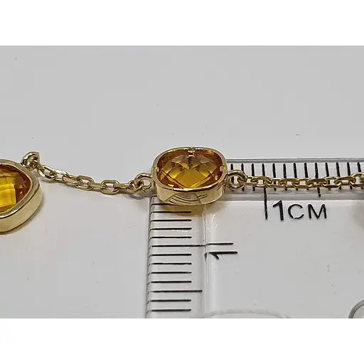 Золотой браслет Империя золота с кварцем. БС676.10408ЛН - фото 3