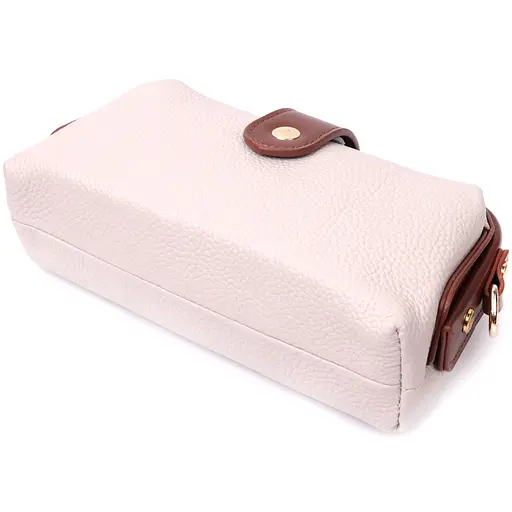 Клатч Vintage с защелкой из натуральной кожи 19.5х10х5.5 см sum0029013 - фото 5