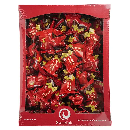 Цукерки глазуровані SweeTale Шоко Бамбоні зі збивним корпусом 2.5 кг