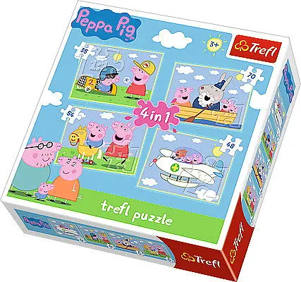 Набор Пазли — (41) — "Порож Пеппи"/Свинка Пеппа - фото 1