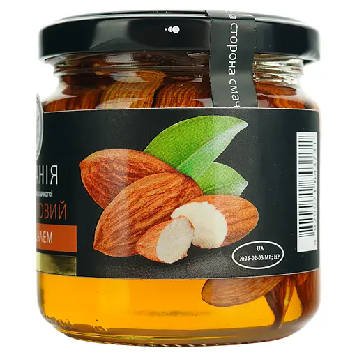 Мед Ascania Луговой с миндалем 250 г - фото 2