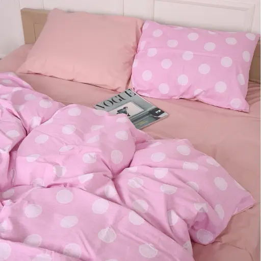 Комплект постільної білизни MirSon Сатин 22-1366 Jonas 2 x 160 x 220 см рожевий (2200009386657)