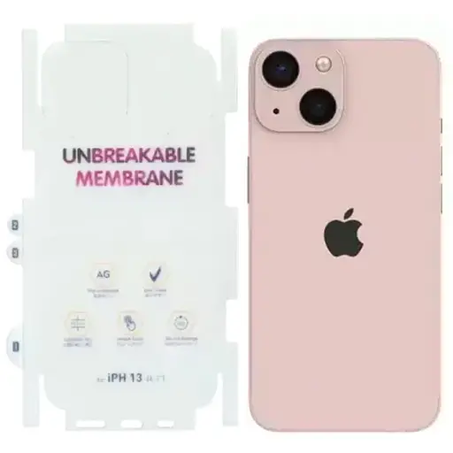 Захисна плівка DK для Apple iPhone 13 | AG Matte Unbreakable Membrane HydroGel 360° (clear) - фото 2
