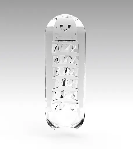 Мастурбатор Tenga Spinner Brick розовый - фото 4