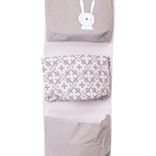 Органайзер Yiwu HP-41-13G панно підвісний на 5 секцій 95х10 см сірий  - фото 2