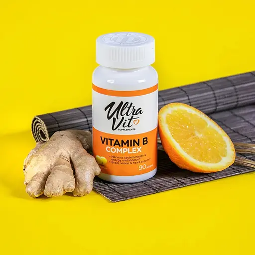 Комплекс Vplab UltraVit Vitamin B 90 м'яких капсул - фото 5