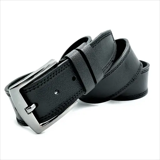 Ремінь шкіряний Le-Mon чоловічий 115-120х4,3 см acs0023759 - фото 3