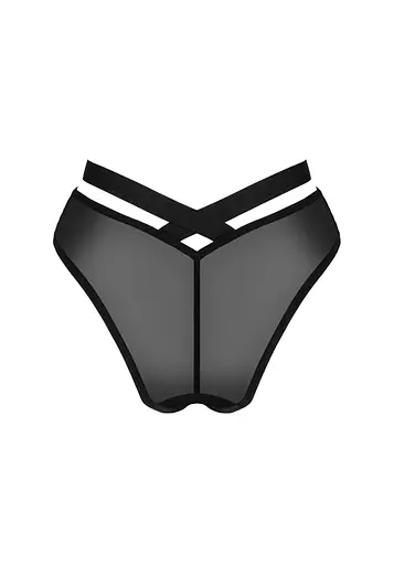 Сексуальні трусики Obsessive Brasica XS/S чорний - фото 8