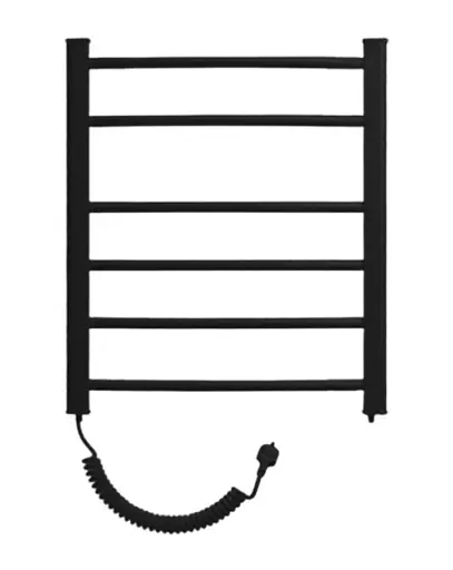 Електрична рушникосушка Heizung 660x550 (ліва) з терморегулятором - фото 1