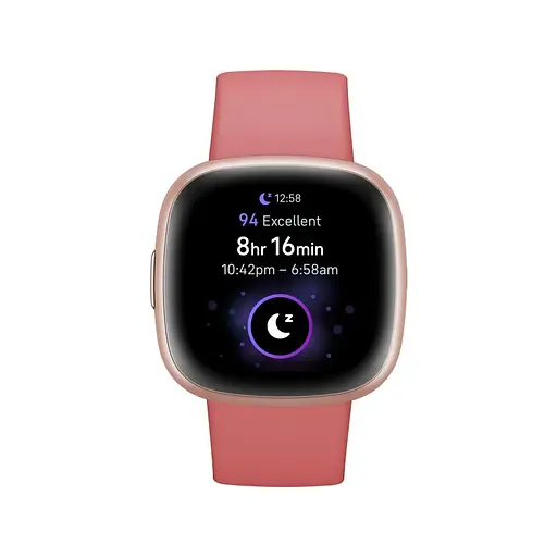 Смарт-часы Fitbit Versa 4 Pink Sand/Copper Rose (FB523RGRW) - фото 2