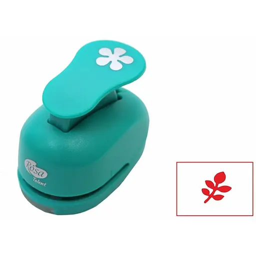 Фигурный дырокол Rosa Talent Листок 2 1.6 см - фото 1