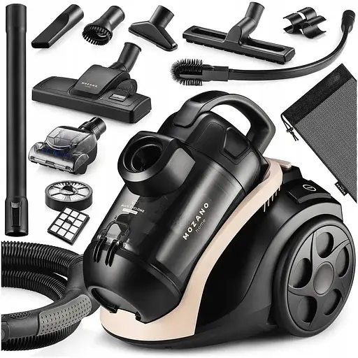 Пылесос Mozano Smart Cyclonic 4000W циклонный без мешка Beige - фото 1