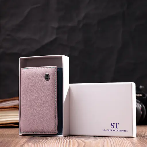 Жіночий шкіряний гаманець ST Leather 12.2х8х2 см acs0029461 - фото 8