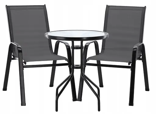 Комплект садових меблів GardenLine Majorka-2 Grey - фото 2