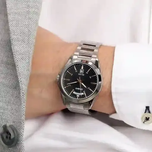 Годинник чоловічий Casio MTP-1370D-1A2VDF (модуль №5336) - фото 5