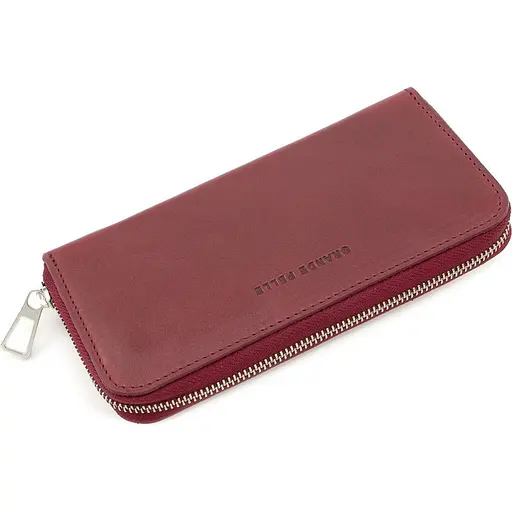 Шкіряний гаманець Grande Pelle 20х10.5х2.5 см acs0029304 - фото 4