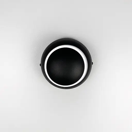 Світлодіодне чорне бра SIRIUS Line F W 089-145 BK - фото 8