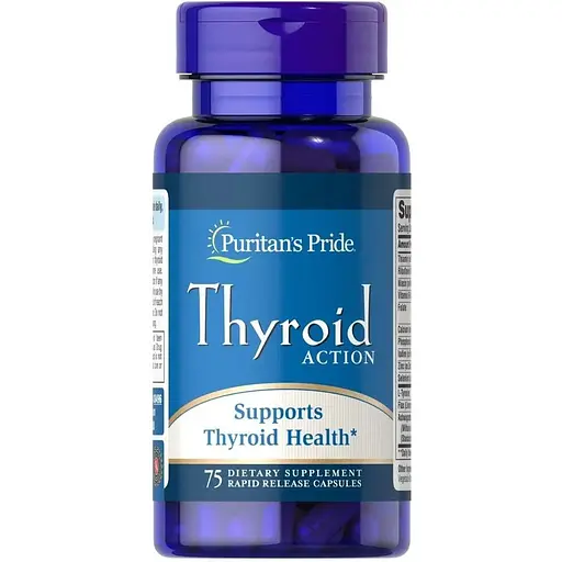 Комплекс для щитовидної залози Puritan's Pride Thyroid Action, 75 капсул