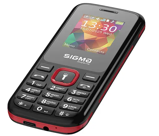 Мобильный телефон Sigma X-Style 171 Mini Black-Red UA UCRF - фото 3
